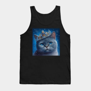 Royal British Shorthair Kitten Tank Top